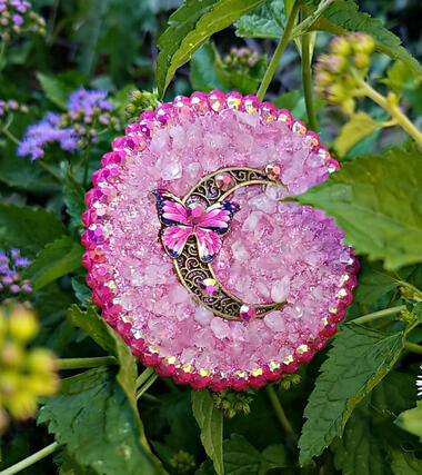 Rose Quartz Mirror